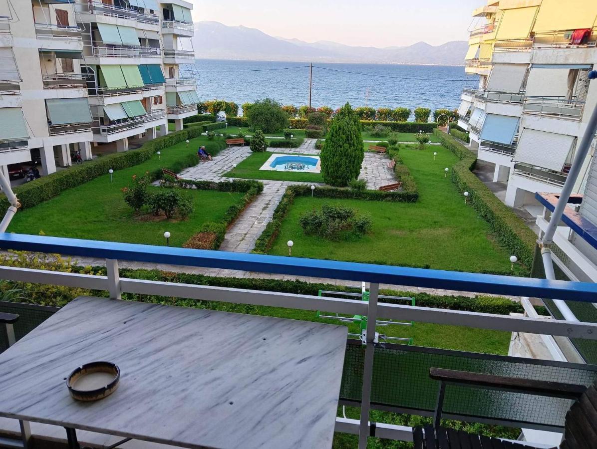 Apartment With Sea View Oropos Exterior foto